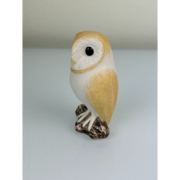 Highbank Porcelain Lochgilphead Scotland Owl Figure, Home Decor, Bird Branch - Picture 2 of 9